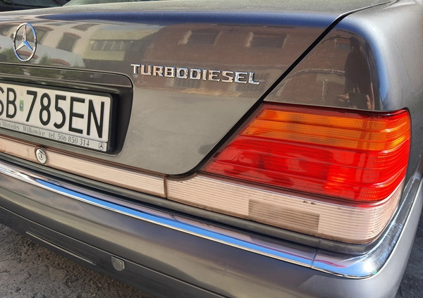 Mercedes-Benz Klasa S cena 48000 przebieg: 201000, rok produkcji 1996 z Biała małe 79